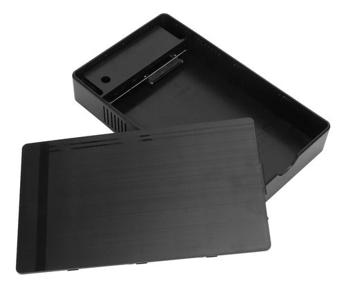 Estuche Cofre Disco Duro Case Sata Usb 3.0 Hdd Sdd - Norplat Negro