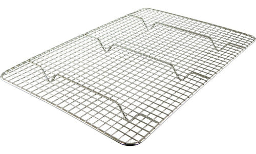 Rejilla De Enfriamiento Para Panes - 38 X 25 Cm - Cukin Plateado