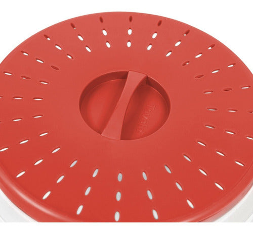 Tapa Microondas 27cm Plegable Anti Salpicadura - Cukin