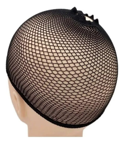 Gorro De Peluca Malla Tejida Redes Para El Cabello 12 Unid Negro