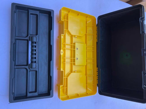 Caja Para Herramientas Premium Pro 42cm Tornillera - Norplat Negro