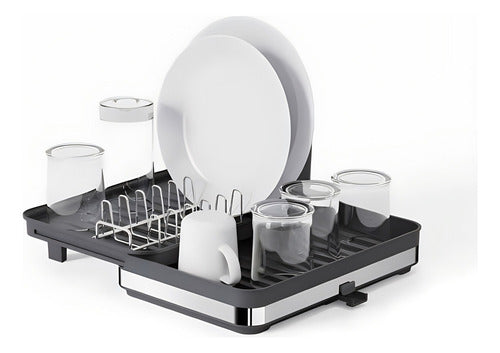 Secaplatos Escurridor Platos Loza Acero Inoxidable - Norplat Negro