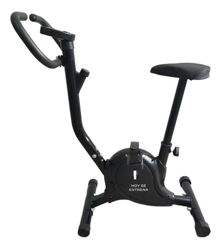 Bicicleta Estática Norplat Mujeres Fitness Spinning Gym Negro