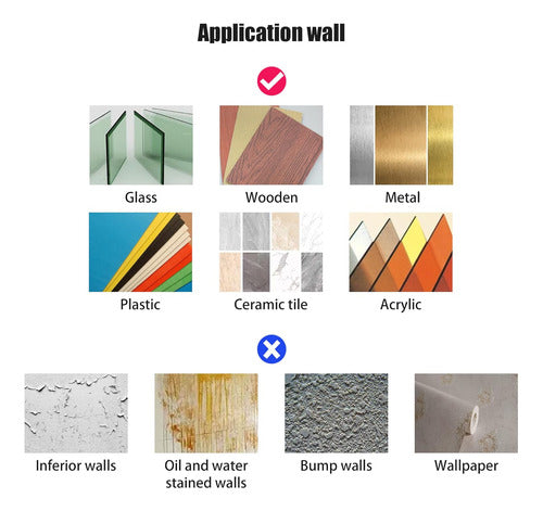 Set De 4 Soportes Organizadores Escoba Pala Mopa Accesorios Blanco