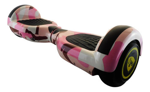 Hoverboard Eciclos Speaker Bluetooth Scooter Diseños Pink Camo (rosa)