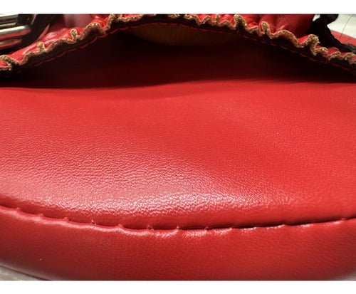 Focos Karate Boxeo Manopla Entrenamiento Almohadilla Norplat Rojo