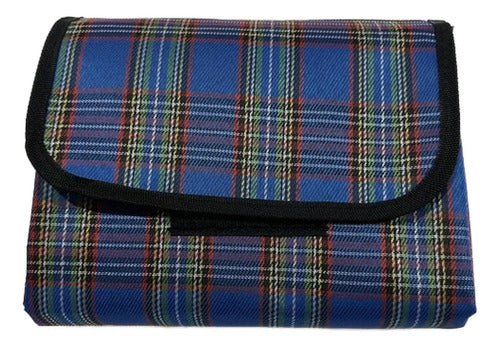 Manta Picnic Versatil Para Camping Playa Impermeable Norplat Azul