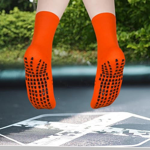 Calcetines Antideslizantes Futbol Medias Deportivas Norplat Rojo