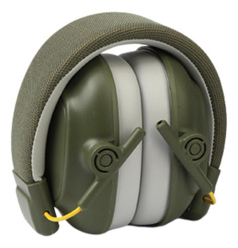 Audífonos Antiruido Niños Y Jóvenes Con Autismo Tdah Norplat Verde Oliva