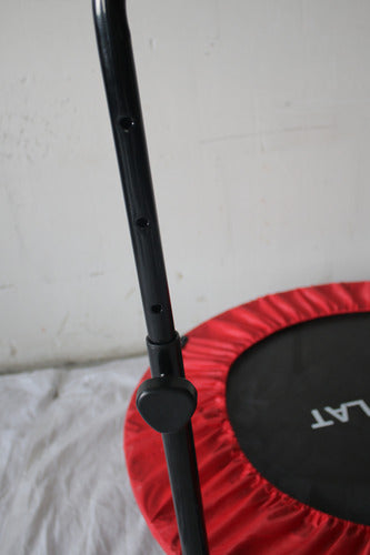 Trampolín Fitness Norplat Plegable 100cm 1m Cama Elastica Rojo