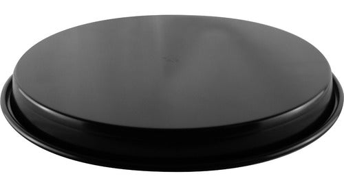 Molde Antiadherente Para Pizza De Aluminio De Ø30  - Cukin Negro