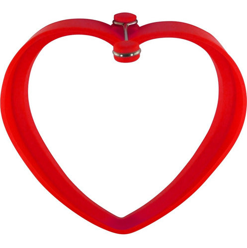 Molde De Corazon Para Huevo - Cukin Rojo