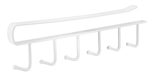 Organizador Soporte Colgador De Tazas Utensilios De Cocina Blanco