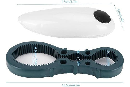 Abrelatas Electrico Abridor De Latas + Abre Botellas Norplat