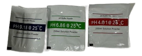 Medidor Ph Digital + Medidor De Ec Tds + 3 Buffer - Norplat Amarillo