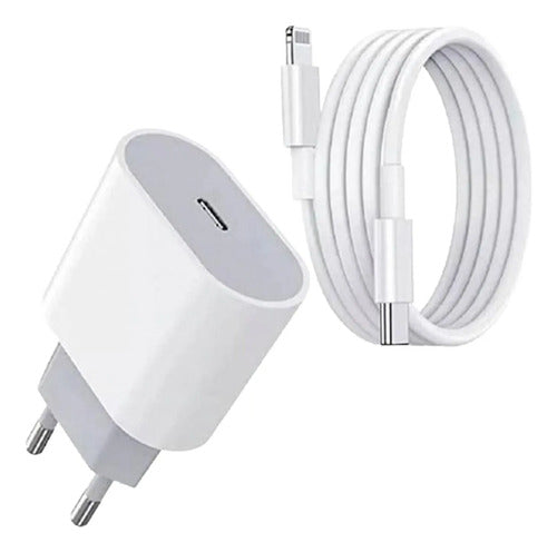 Carga Rapida 20w + Cable 2m Para Apple iPhone - Norplat Lightning