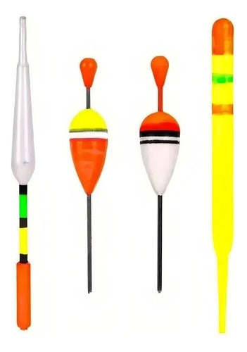 Kit Completo Pesca Norplat Accesorios Caña Carrete Señuelos