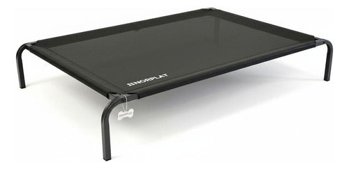 Cama Elevada Para Perros Grandes Lavable Talla Xl - Norplat Negro Elevado