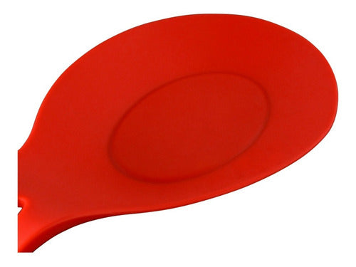 Apoya Cuchara Para No Ensuciar Mesón De Silicona - Cukin