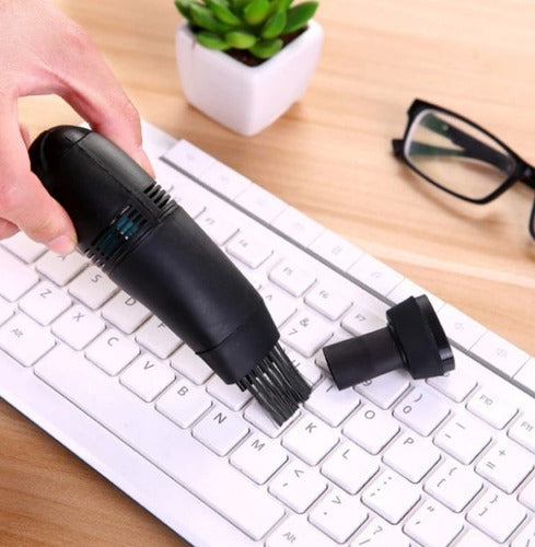 Aspiradora Para Limpiar Teclado Negro