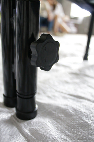 Trampolín Fitness Norplat Plegable 100cm 1m Cama Elastica Negro