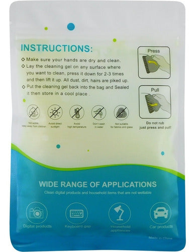 Gel De Limpieza Para Teclado Notebook O Superficies Porosas