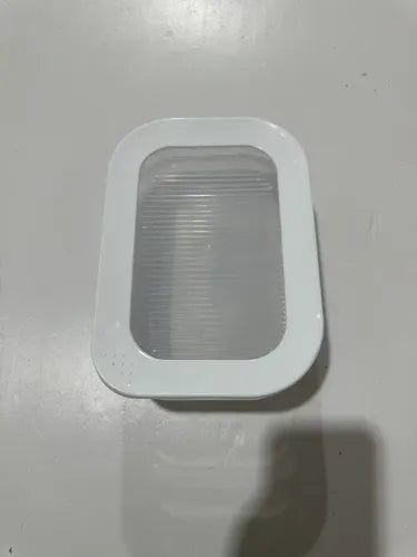 3 Contenedores Hermeticos Para Cecinas Y Queso - Norplat Blanco