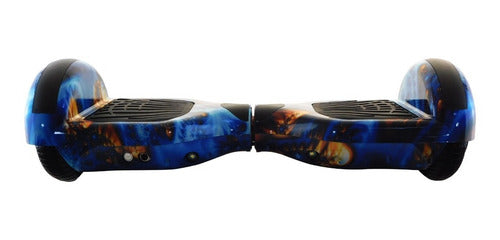Hoverboard Eciclos Speaker Bluetooth Scooter Diseños Blue Star (azul)