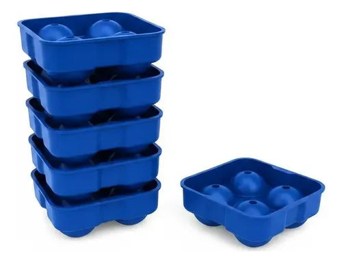 Pack 6 Molde De Silicona Para Bolas De Hielo 4.5cm - Norplat