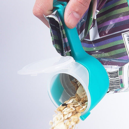 Pack 4 Clips Sella Bolsas Alimentos Con Tapas - Norplat Multicolor