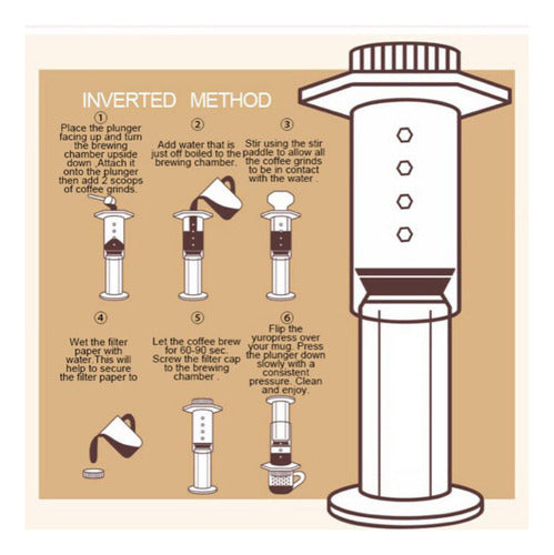 Cafetera Portátil Norplat Press Cafe Italiano Expreso Manual Negro