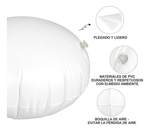 Columpio Sensorial Hamaca Colgante Niños + Cojín - Norplat Azul