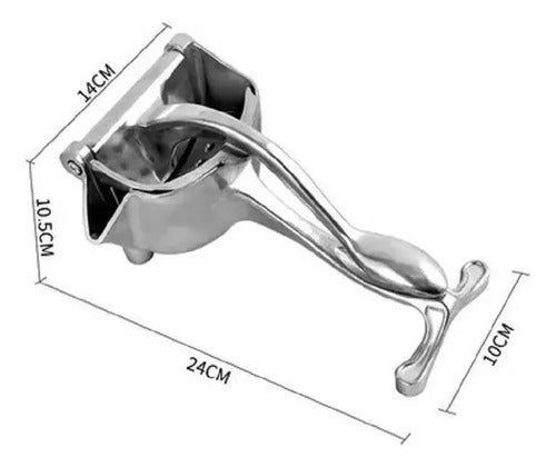 Exprimidor Naranjas Limon Extractor Manual Jugo Fruta Cukin Gris