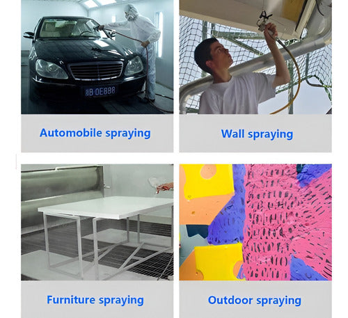 Pistola Pintar 3 Boquillas 1.4a2mm Pintura Gravedad Norplat