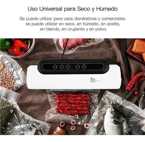 Maquina Selladora Al Vacio Alimentos - Sous Vide - Cukin Blanco
