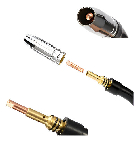 25u Punta Boquilla Contacto Soldadura 15ak Norplat