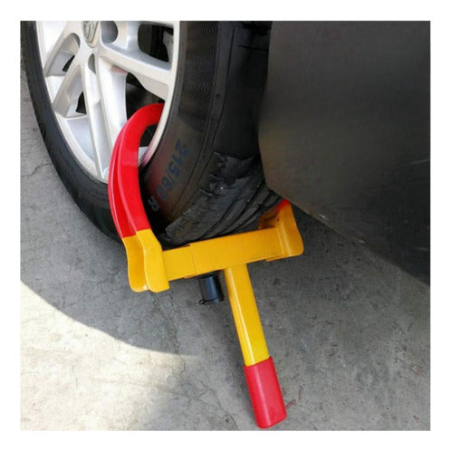 Bloqueo Ruedas Ajustable Para Coches Motos Pitbull - Norplat