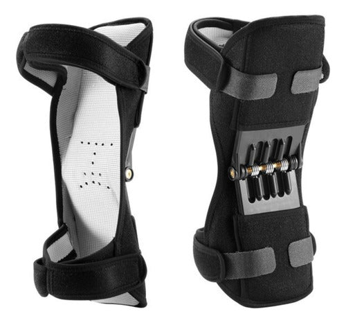 Rodillera X2 Bisagra Soporte Rotula Y Estabilidad - Med Negro M