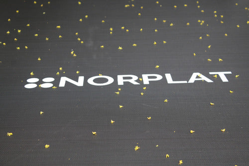 Cama Elástica Norplat Para Niños 12pies 3.66mt Con Escalera Negro Multicolor