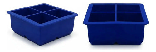 Pack 6 Molde De Silicona Para Cubos De Hielo 5cm - Norplat