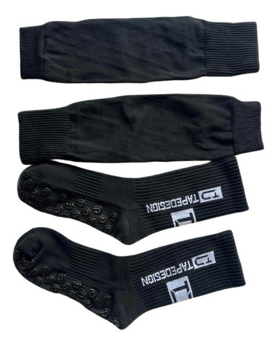 Media Deportiva Antideslizante + Media Sin Pie + Vendaje