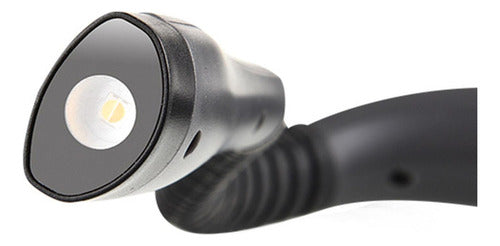 Luz Lectura De Cuello Led Luz Para Leer 3 Niveles - Norplat Negro Negro