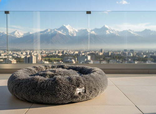 Cama Antiestres 110cm Norplat Perro Dona Colchon Grande Xxl Gris Oscuro Dona Antiestrés