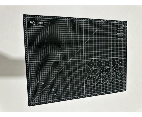 Base De Corte A2 Norplat - Tabla Salvacortes Tapete De Corte Gris Verdoso