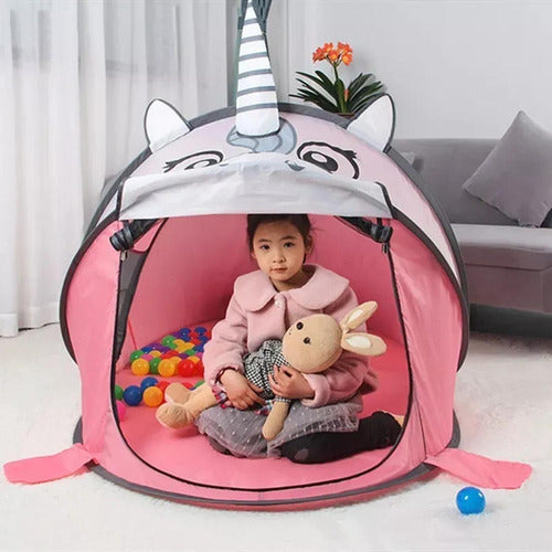 Carpa Casa Infantil Norplat - Castillo Para Niño Niña Niños Rosa