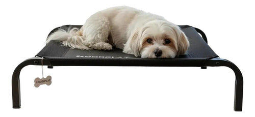 Cama Elevada Altura Para Mascota Perro Gato Talla S Norplat Negro Elevado