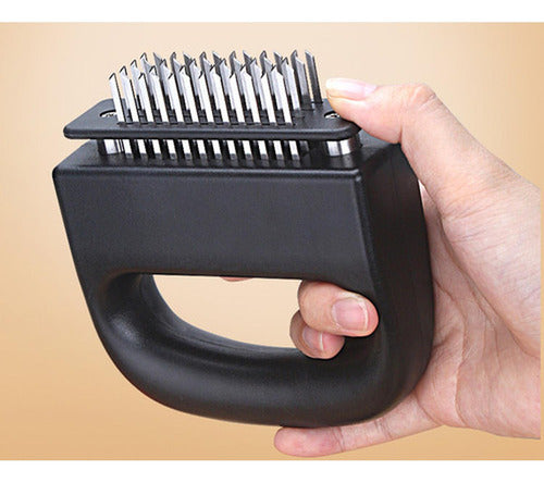 Ablandador De Carne Premium Filetes Parrilla Asado - Norplat - Negro