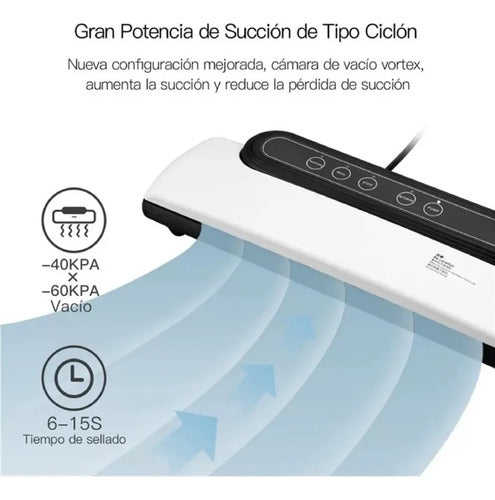 Maquina Selladora Al Vacio Alimentos - Sous Vide - Cukin