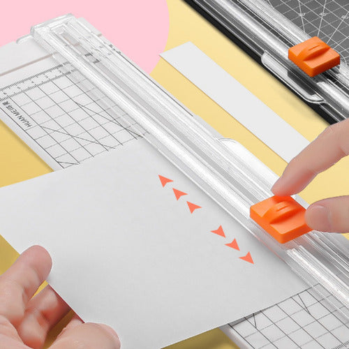 Guillotina Para Papel A4 - Corta Con Precisión Y Facilidad Negro