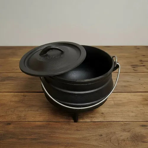 Olleta Olla Hierro Fierro Fundido 1.7 Litros + Tapa Norplat Negro